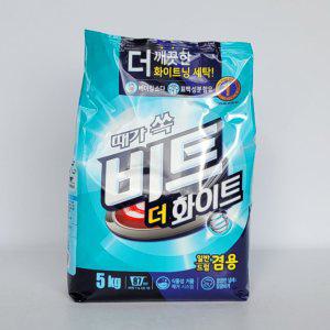 라이온 비트 더화이트 5kg 리필형 파우치 (겸용)