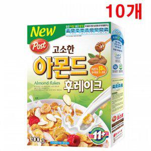 아침식사대용 씨리얼과자 아몬드후레이크 300g 10개