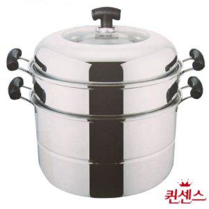 퀸센스 3단 찜솥 (32cm) 찜통 찜기 찜냄비