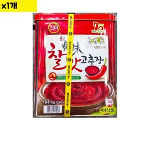 식자재 진미식품 찰맛고추장 14Kg x1개