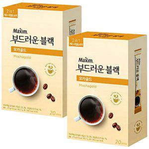 맥심 모카골드 부드러운 블랙 40T (20개입x2개)