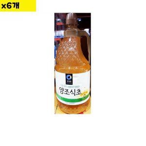 식자재 식재료 유통 도매 양조식초 대상 1.8L x6개