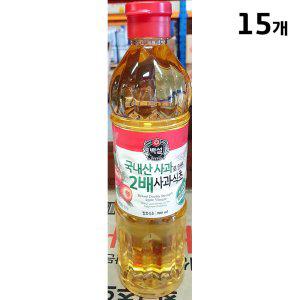 2배사과식초(백설 900ml)X15