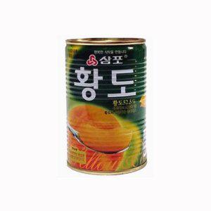 24개 1박스 삼도 식품 황도 슬라이스 400G