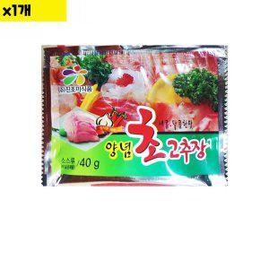 식자재 유통 도매 초고추장 진조미 40g x150  1개