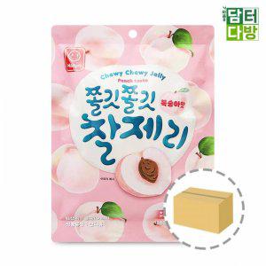 한진 쫄깃쫄깃 찰제리 복숭아맛 150g 1BOX (30개입)