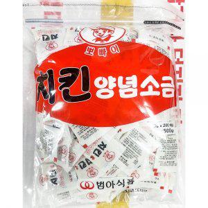 범아 치킨소금 3g x200입 600g X15