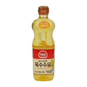 사조 해표 옥수수유 900ml