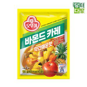 오뚜기 바몬드카레 골드 약간매운맛 100g x 2개