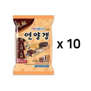 해태 연양갱 10팩 500g 10개 1Box 사무실 간식 양갱