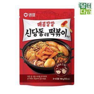 샘표식품 신당동국물떡볶이 양념 180g X 5개