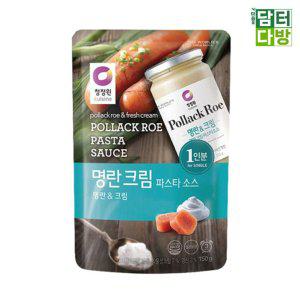 청정원 명란 크림 파스타소스 150g X 5개