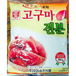 아주존 고구마 전분 맷돌표 16프로 500g X10개 가루