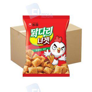 농심 닭다리 너겟 후라이드치킨맛 130g 24봉 봉지스낵