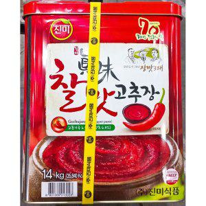 진미식품 찰맛고추장 14kg 대용량 식당 업소 업소용