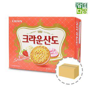 크라운제과 산도 딸기 161g 1BOX (12개입)