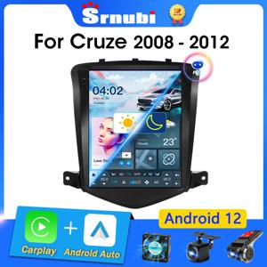 Srnubi 자동차 라디오 카플레이, 쉐보레 크루즈 J300 2008 - 2012 멀티미디어 플레이어, 2 딘 GPS 스테레오 DVD 헤드 유닛, 안드로이드 12, 9.7 인치