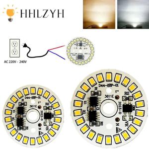 LED 전구 패치 램프 SMD 플레이트, 전구 조명용 원형 모듈 광원 플레이트, LED 다운라이트 칩 스포트라이트, AC 220V