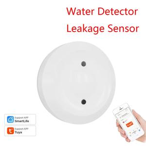 ZigBee 물 센서 스마트 누출 경보 감지기, 물 탱크 전체 물 연결 경보 작업, TUYA 스마트 라이프 앱 원격 모니터링