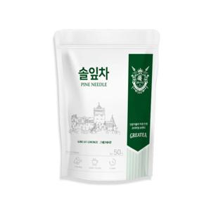 Greatea 그래이티 국산 솔잎 소나무잎 차 50티백