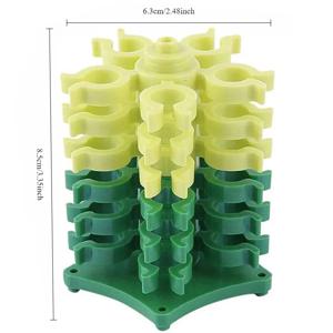 재봉 스풀 타워 보관 랙, 30 스풀 수용 가능, 재봉틀용 DIY 자수 도구