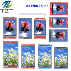 SPI TFT LCD 터치 패널 직렬 포트 모듈, PBC ILI9341, 2.8 인치 SPI 직렬 백색 LED 디스플레이, 240x320, 2.4, 2.8, 3.2, 3.5, 4.0