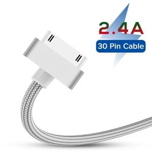 USB 고속 충전 케이블, 애플 아이폰 4, 4s, 3GS, 3G, 아이패드 1, 2, 3, 아이팟 나노 터치 30 핀, 오리지널 충전기 어댑터, 데이터 동기화 코드