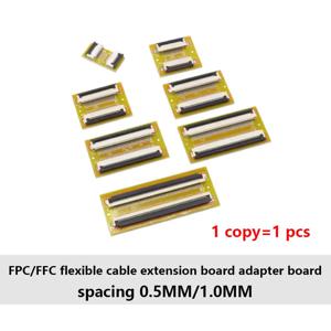 FFC/FPC 유연한 케이블 익스텐션 보드 어댑터 보드, 0.5mm 간격, 1.0mm 간격, 4P, 10 P, 20 P, 30 P, 40 P, 50 P, 60 P, 80P