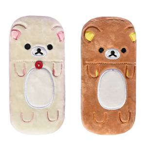 귀여운 Rilakkuma 봉제 안경 상자, 카와이 안경 케이스, 만화 애니메이션 안경 케이스, 정리함 스펙타클 케이스