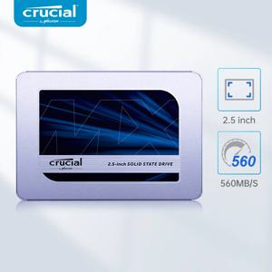 Crucial SSD 500GB SATAIII SSD 1TB 2TB 2.5 하드 드라이브, HD SATA 디스크, 내장 하드 드라이브 하이 퀄리티 솔리드 스테이트 하드 드라이브