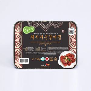 [오늘고기] 돼지 매운갈비찜 (750g)