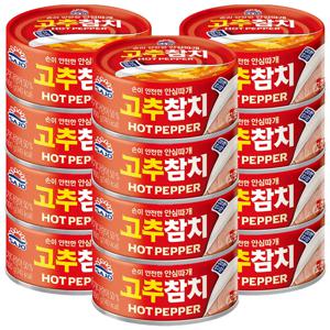 사조 고추참치 100g 12개