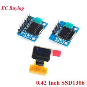 백색 OLED 디스플레이 LCD 모듈, 72x40 직렬 화면, I2C IIC/SPI 인터페이스, SSD1306, 72x40, 0.42 인치, 0.42 인치