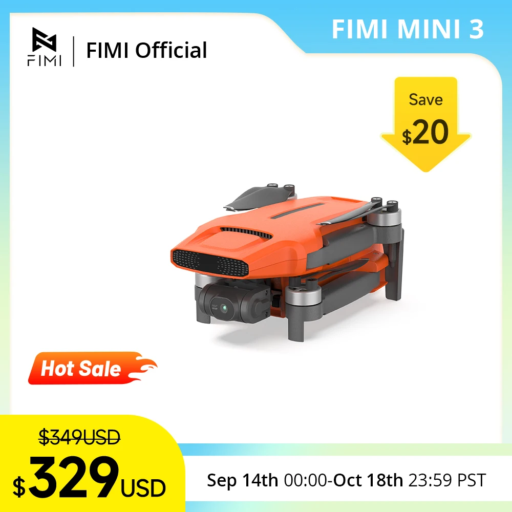 FIMI Mini 3 pro drone  FIMI X8 미니 v2 드론 카메라 장착, 4k 리모컨 헬리콥터, 3 축 짐벌, 249g 헬리콥터 조종, 원격 조종, 미니 x8 프로 드론