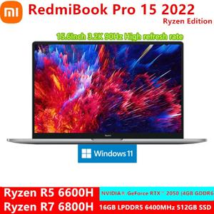 샤오미 노트북 RedmiBook Pro 15 Ryzen AMD R5 6600H/R7 6800H 16G DDR/512G SSD, 15.6 인치 3.2K 스크린, 90HZ 2022