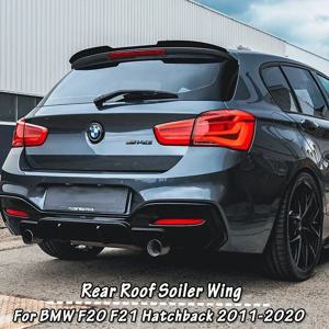 BMW 1 시리즈 F20 F21 2011-2020 120i 118im 135i 116i M135 M140 해치백 리어 루프 스포일러, 자동차 테일 윙 장식 스트립