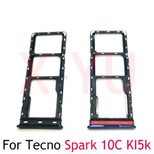 거치대 슬롯 어댑터 교체 수리 부품, Tecno Spark 10C KI5k KI5m KI5 SIM 카드 트레이