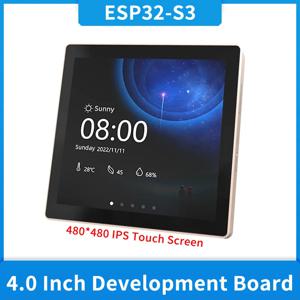 ESP32-S3 아두이노 LVGL 와이파이 블루투스 480*480 스마트 디스플레이 LCD TFT 모듈 IPS 터치 스크린용 개발 보드, 4.0 인치