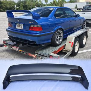 BMW M3 1990-2000 스포츠 스포일러 gt 실버 리어, 에일러론 튜닝 카, ABS 광택 블랙, 자동차 액세서리, E36 윙 스포일러