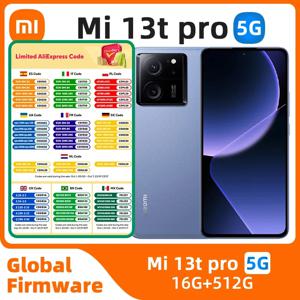 샤오미 13T 프로 5G 스마트폰 CPU MediaTek Dimensity 9200 + 배터리 용량 5000mAh 50MP 카메라, 정품 중고 휴대폰