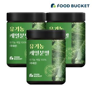 푸드버킷 유기농케일분말 케일파우더 케일가루 100g 3통