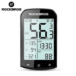 ROCKBROS GPS 자전거 컴퓨터, 블루투스 5.0, ANT + 무선 속도계, MTB 도로 자전거, 시클리스모 속도 계량기, Garmin Zwift, M1