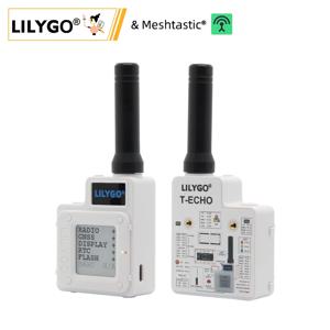 LILYGO® TTGO Meshtastic T-Echo T-에코 LoRa SX1262 무선 모듈 433/868/915MHz NRF52840 1.54 전자 종이 GPS RTC NFC BME280 Arduino 용