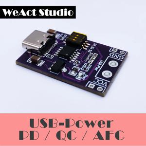 USB-PD 노트북 전원 공급 장치 변경 보드 모듈, C 타입, QC AFC PD2.0 PD3.0 to DC 스푸프 사기, 고속 충전 트리거, 폴링 감지기