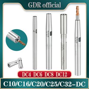 GDR DC 익스텐션 로드 도구 거치대 브래킷 도구 콜릿, C10 C12 C16 C20 C25 DC4 DC6 DC8 DC12 ST10 ST12 ST16 ST20 익스텐션 로드 도구