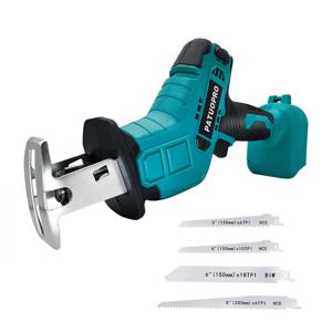 Makita 18V 배터리 사용 무선 왕복 톱 18v, 속도 조절 가능 전기 목재 금속 PVC 파이프 절단 맞춤