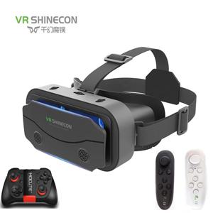 SHINECON 3D 헬멧 VR 안경, 가상 현실 안경, VR 헤드셋, 구글 마분지 5-7 '모바일용, 오리지널 박스 포함