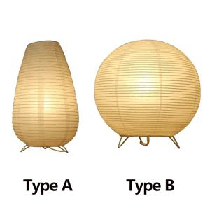 DIY 북유럽 스타일 종이 랜턴 테이블 램프, 일본식 현대 거실 서재 침실 침대 옆 LED 야간 조명 홈 장식
