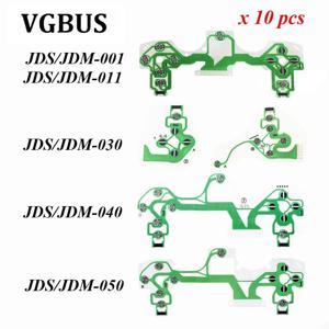 전도성 필름 키패드 플렉스 케이블 PCB 버튼 리본 회로 기판, PS4 4 프로 슬림 JDM JDS 001/011/030/040/050, 10 개