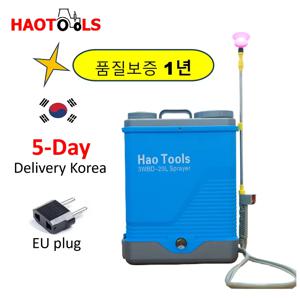 HAOTOOLS 리튬 배터리 충전식 농약 분무기 / 살포기 배부식 농용 전동 자동 전기 압축 고압 제초 제초제 살충제 방제 방역 배낭식 분무기 3WBD - 20L 농업 농사 정원 도구